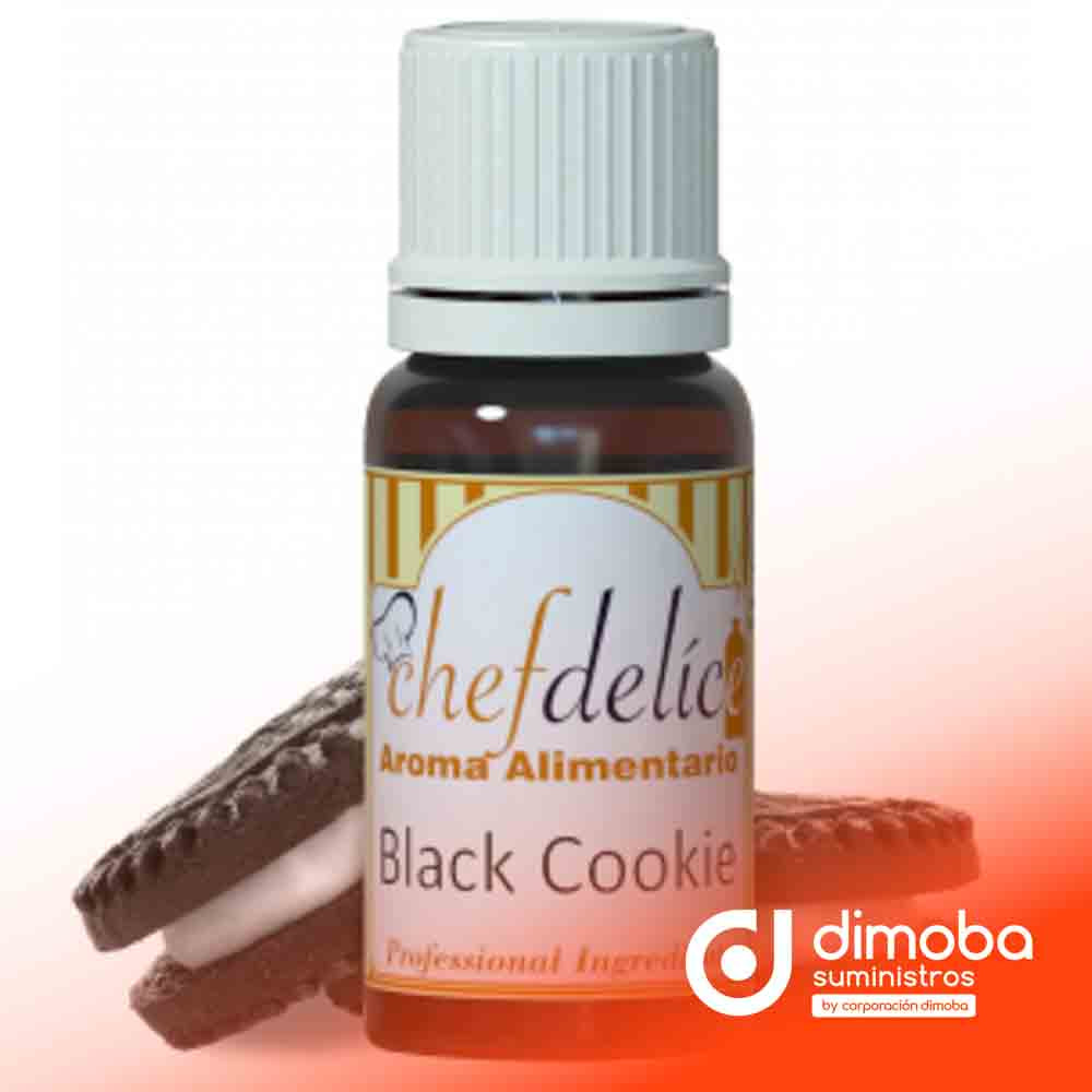 Aroma Concentrado Black Cookie 10 ml. Chefdelice. Tipo Aromas y Extractos