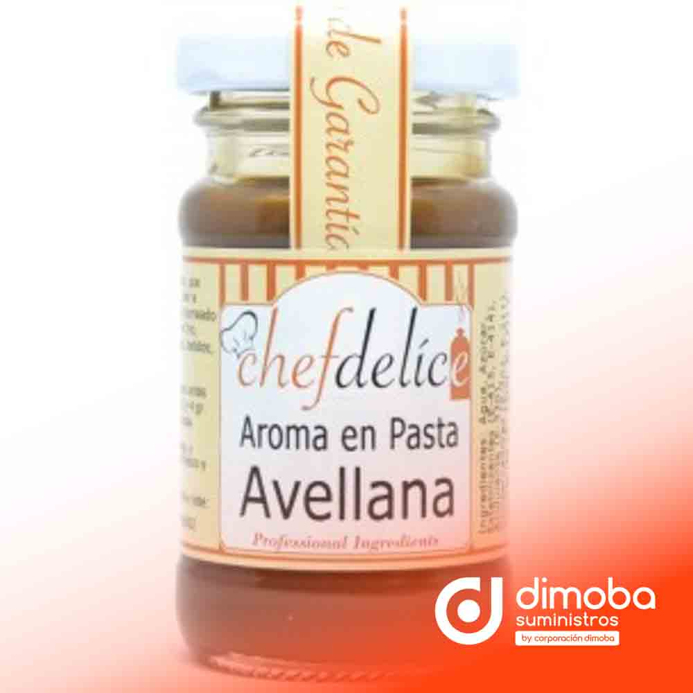 Aroma en Pasta Avellana 50 gr. Chefdelice. Tipo Aromas y Extractos