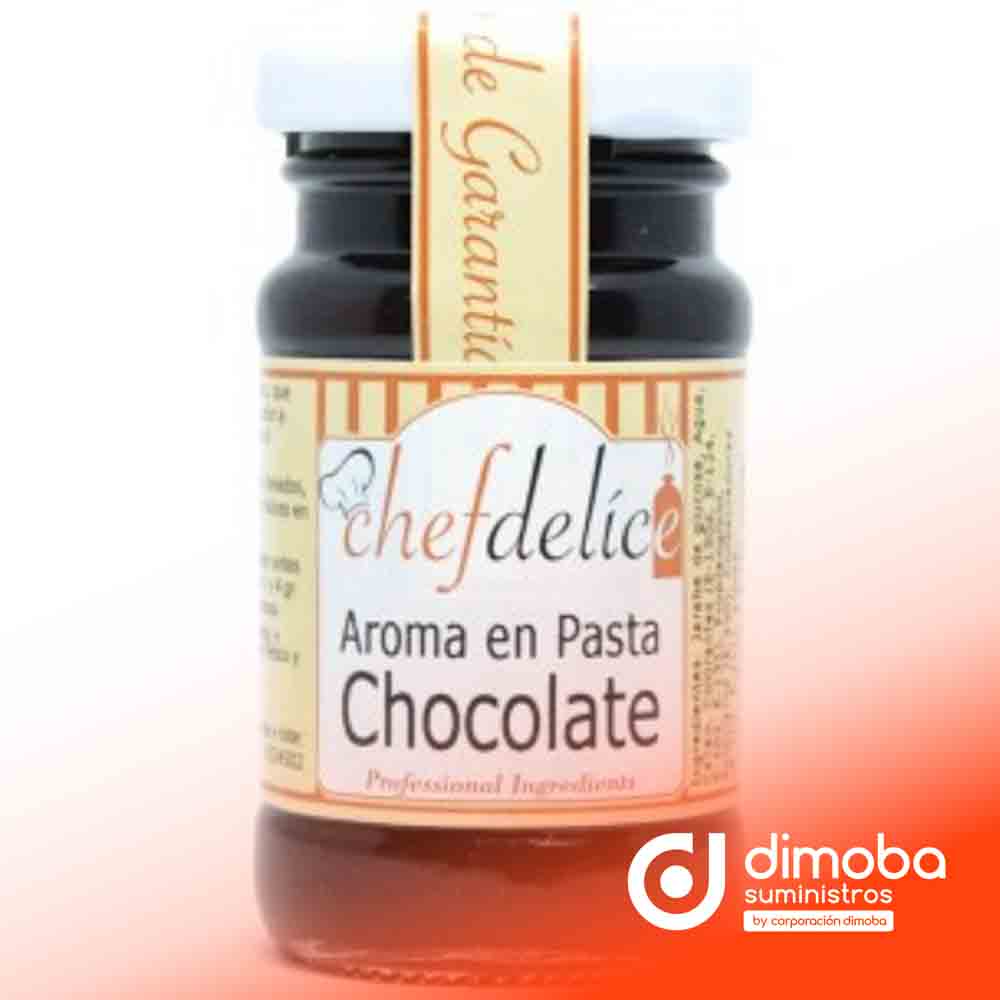 Aroma en Pasta Chocolate 50 gr. Chefdelice. Tipo Aromas y Extractos