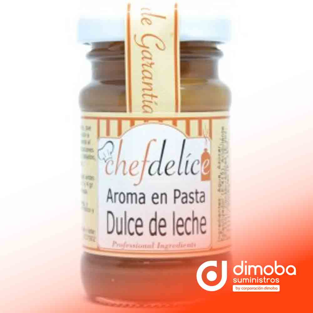 Aroma en Pasta Dulce de Leche 50 gr. Chefdelice. Tipo Aromas y Extractos