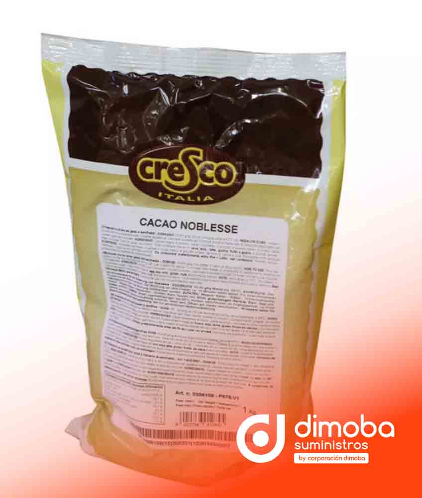 Cacao en polvo Noblesse 1 kg. Tipo Productos de pastelería y repostería