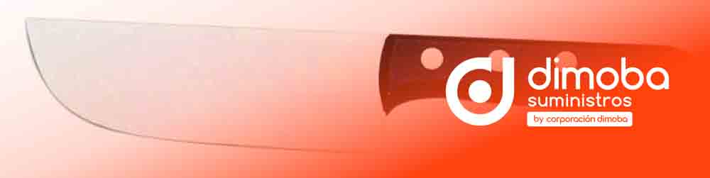 Cuchillo Macheta para Pasta 17 cm. Tipo Menaje de Hostelería