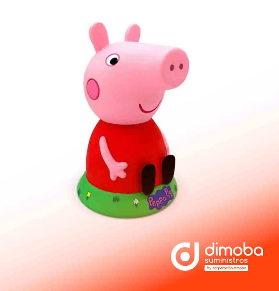 Hucha - Peppa Pig. Tipo Figuras para Tartas