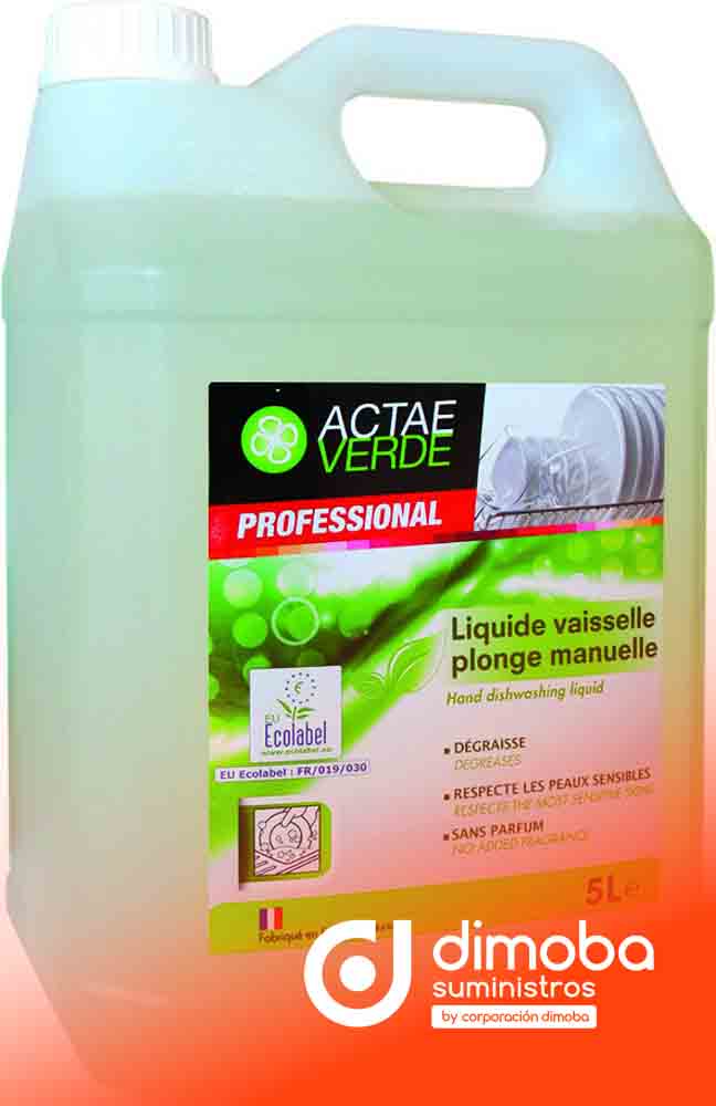 Lavavajillas Líquido Ecológico 5 L.. Tipo Articulos para limpieza y desinfección