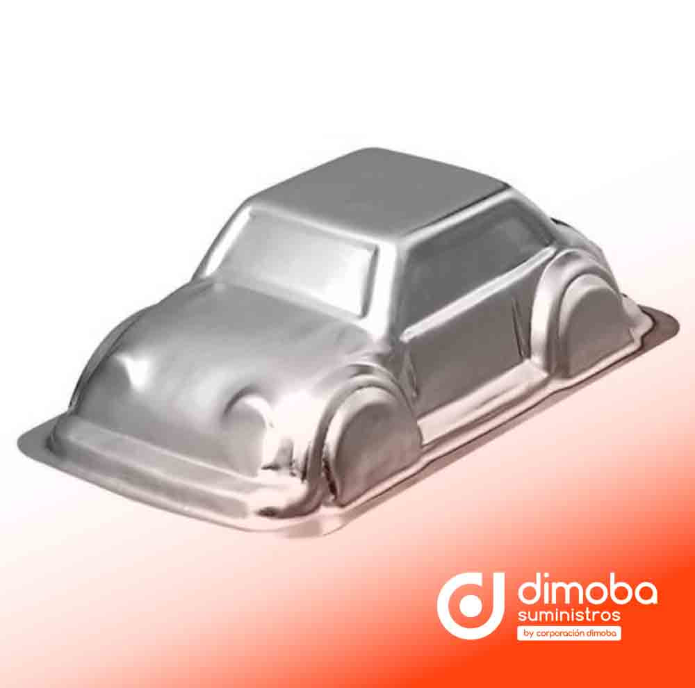 Molde Bizcocho con Forma Coche 3D Wilton. Tipo Moldes Reposteria