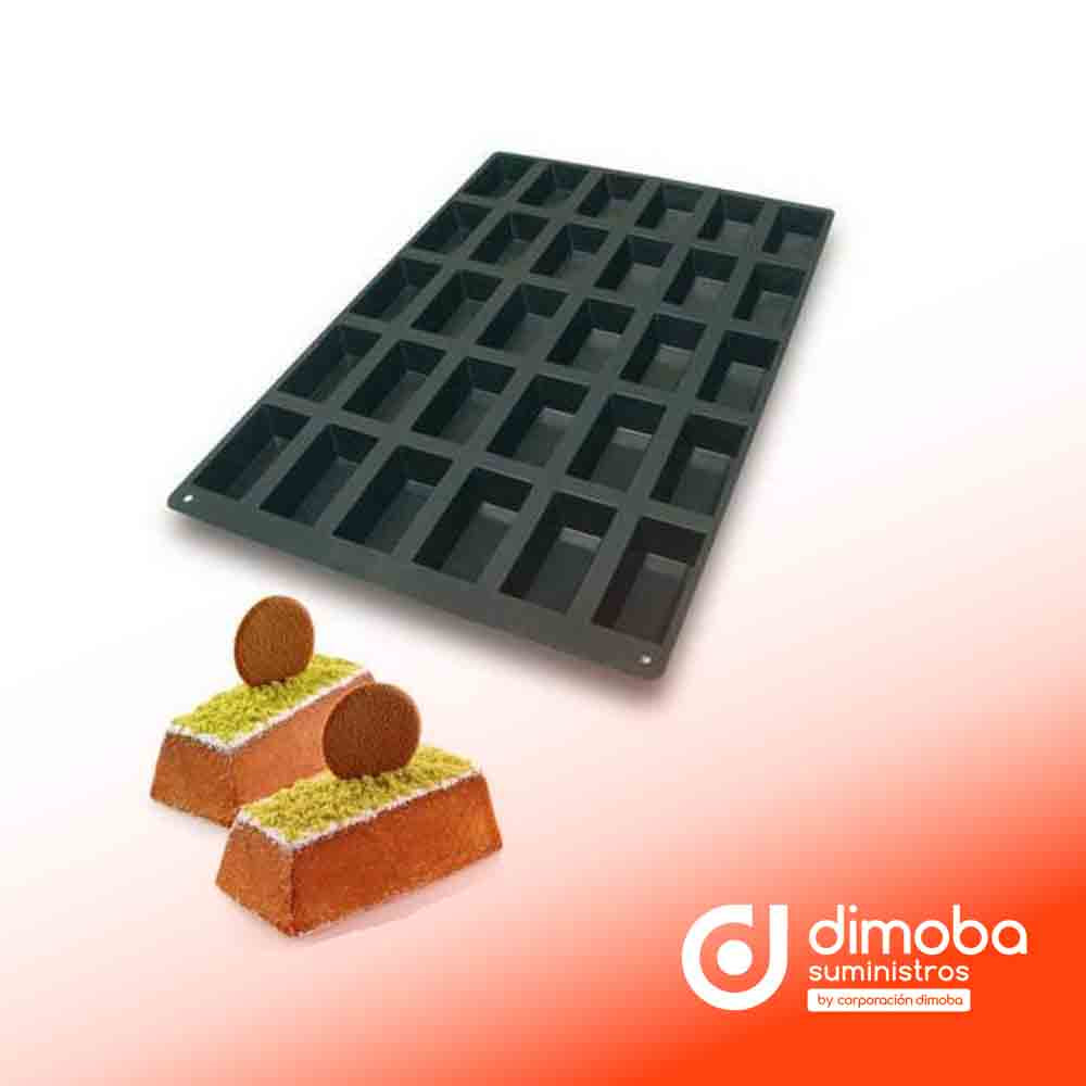 Molde Mini Cakes - 600x400 mm.. Tipo Moldes de silicona