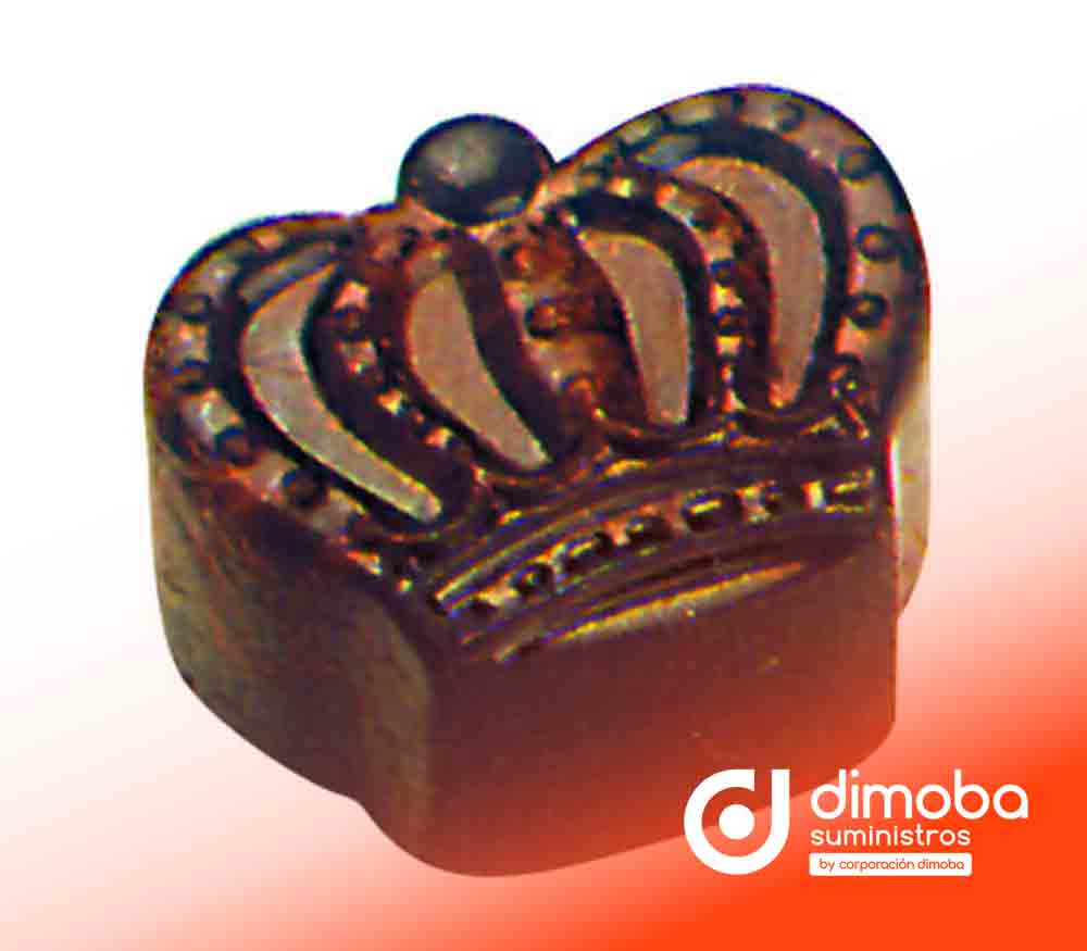Molde para Bombones con Forma de Corona Real. Tipo Moldes para Chocolate