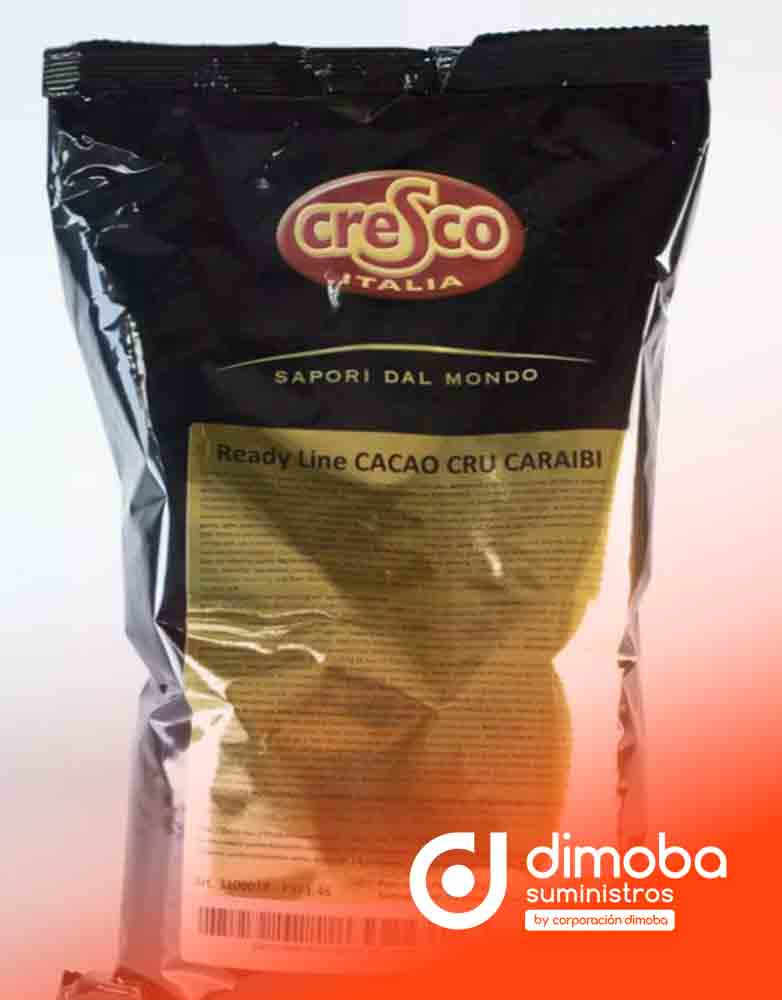 Preparado para helado de chocolate Cacao Cru Caraibe 1,25 Kg.. Tipo Ingredientes para Repostería