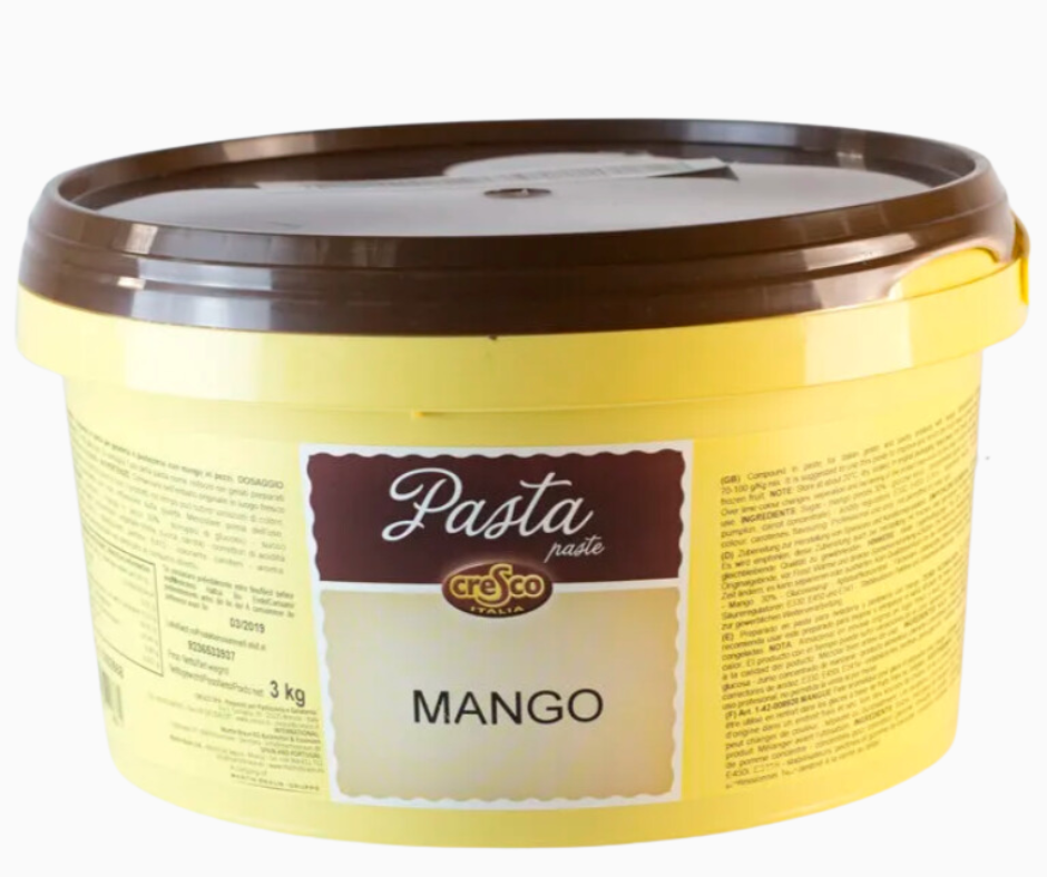 Pasta Crema Frutal Mango 3 Kg