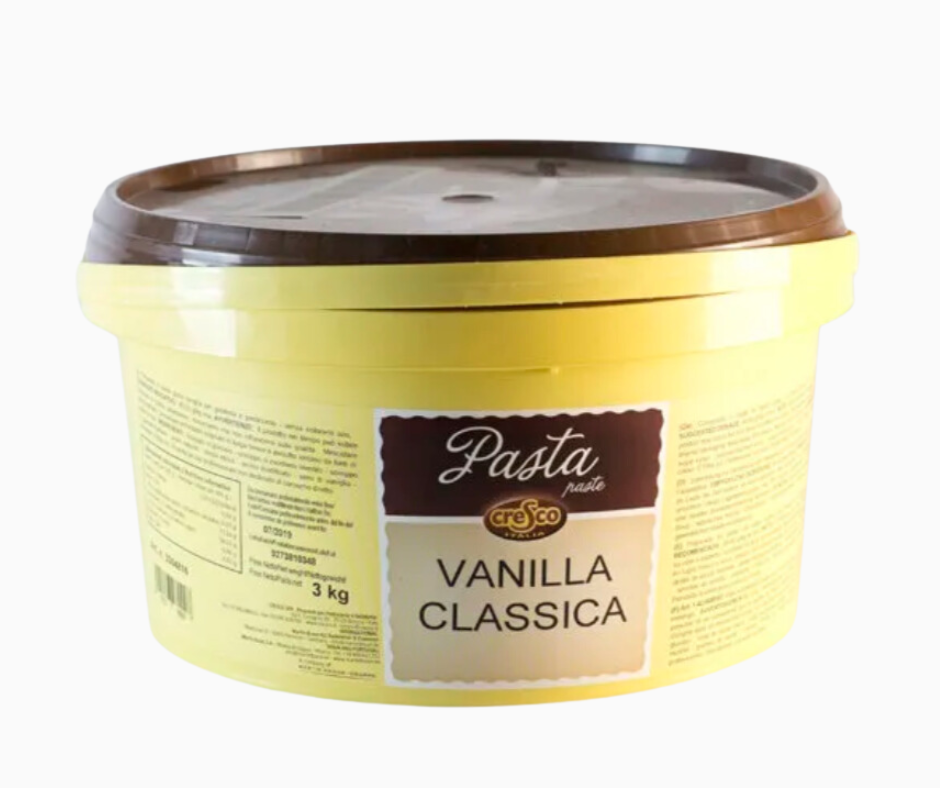 Pasta Crema Vainilla Classica con aromas naturales y semillas de la vaina