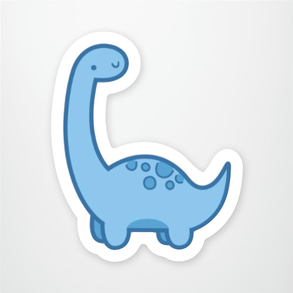 Coloring Stickers - Dinosaur