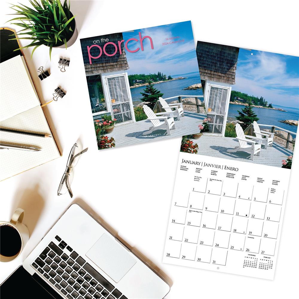 9781664821378-on-the-porch-2024-wall-calendar-graphique-de-france-calendar-club