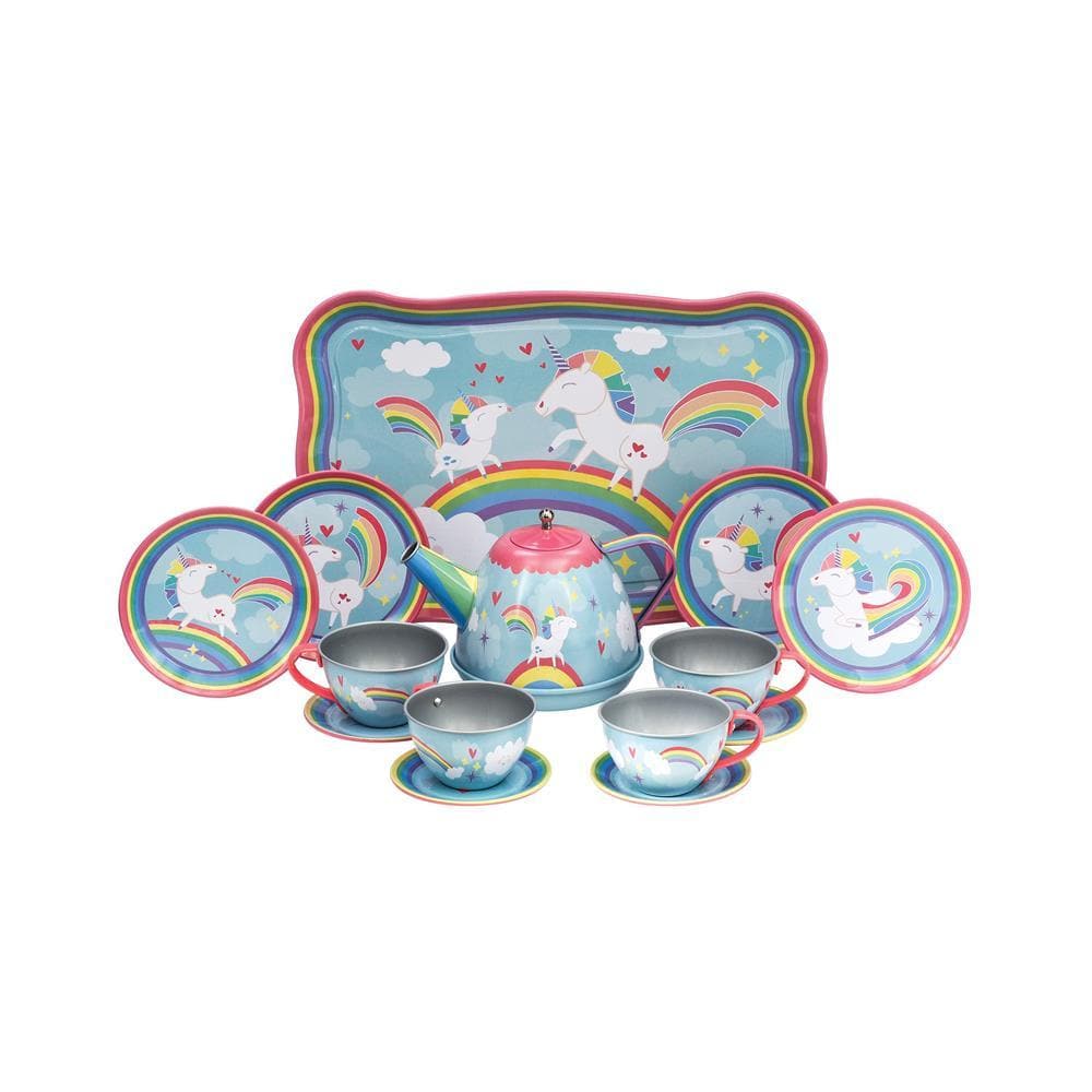 unicorn tea set