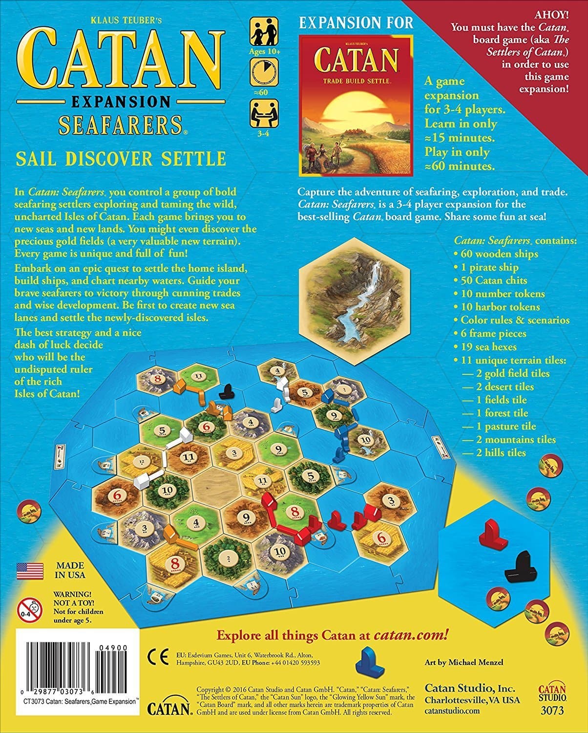 catan seafarers 5-6 player extension