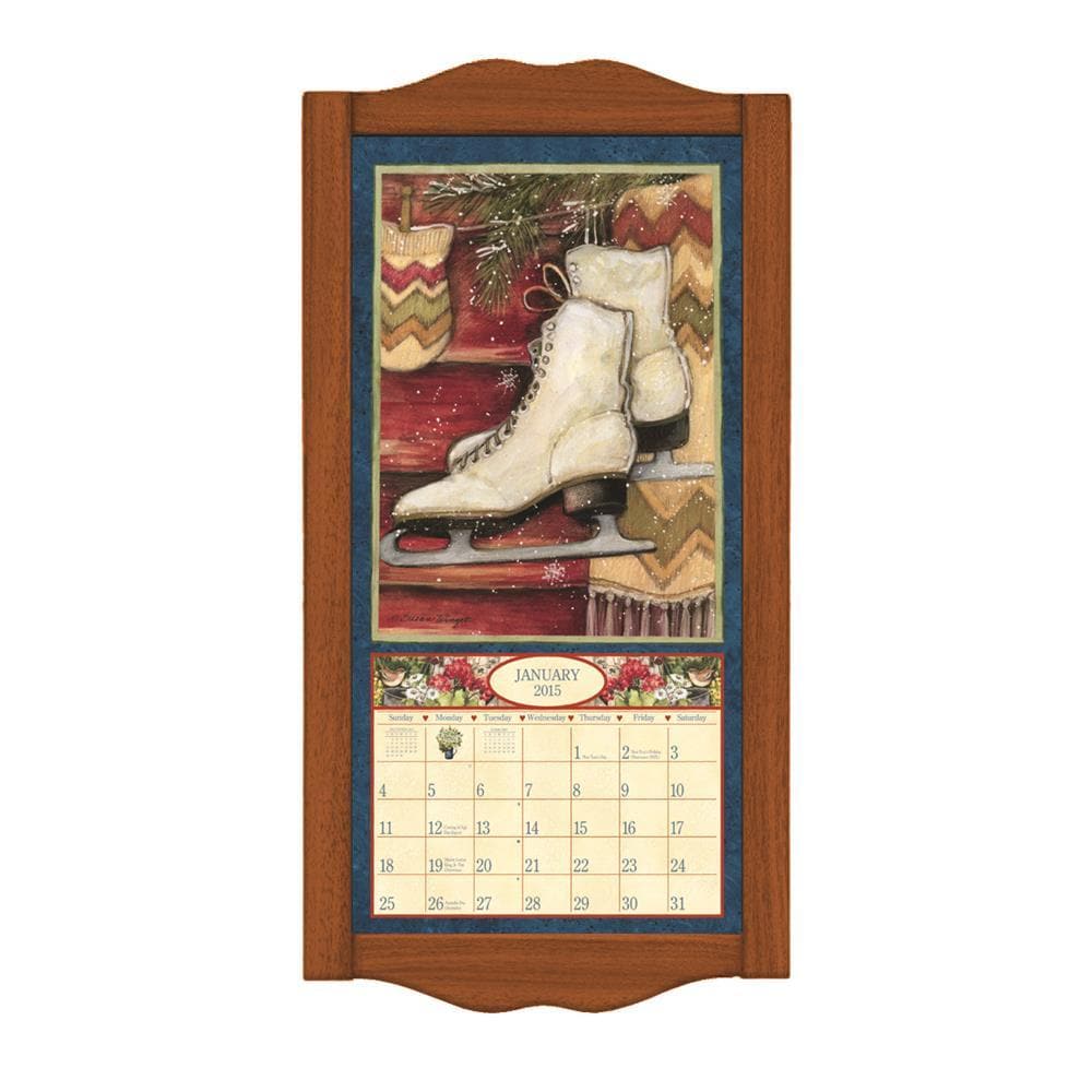 Saddle Slim Calendar Frame by The Lang Companies Inc. Calendar Club