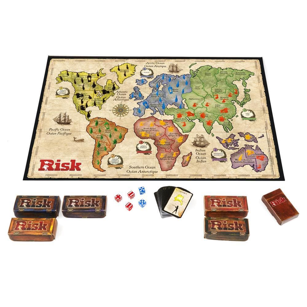 Risk Game Classic Edition by Hasbro - Calendar Club 630509442669