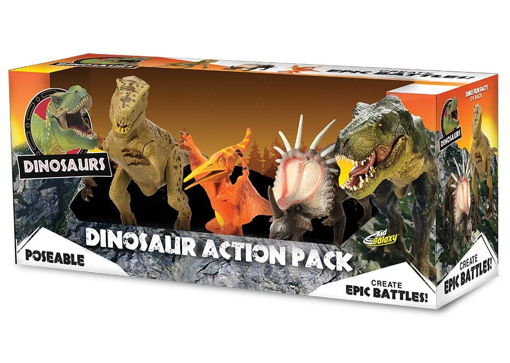 kid galaxy dinosaur 3 pack