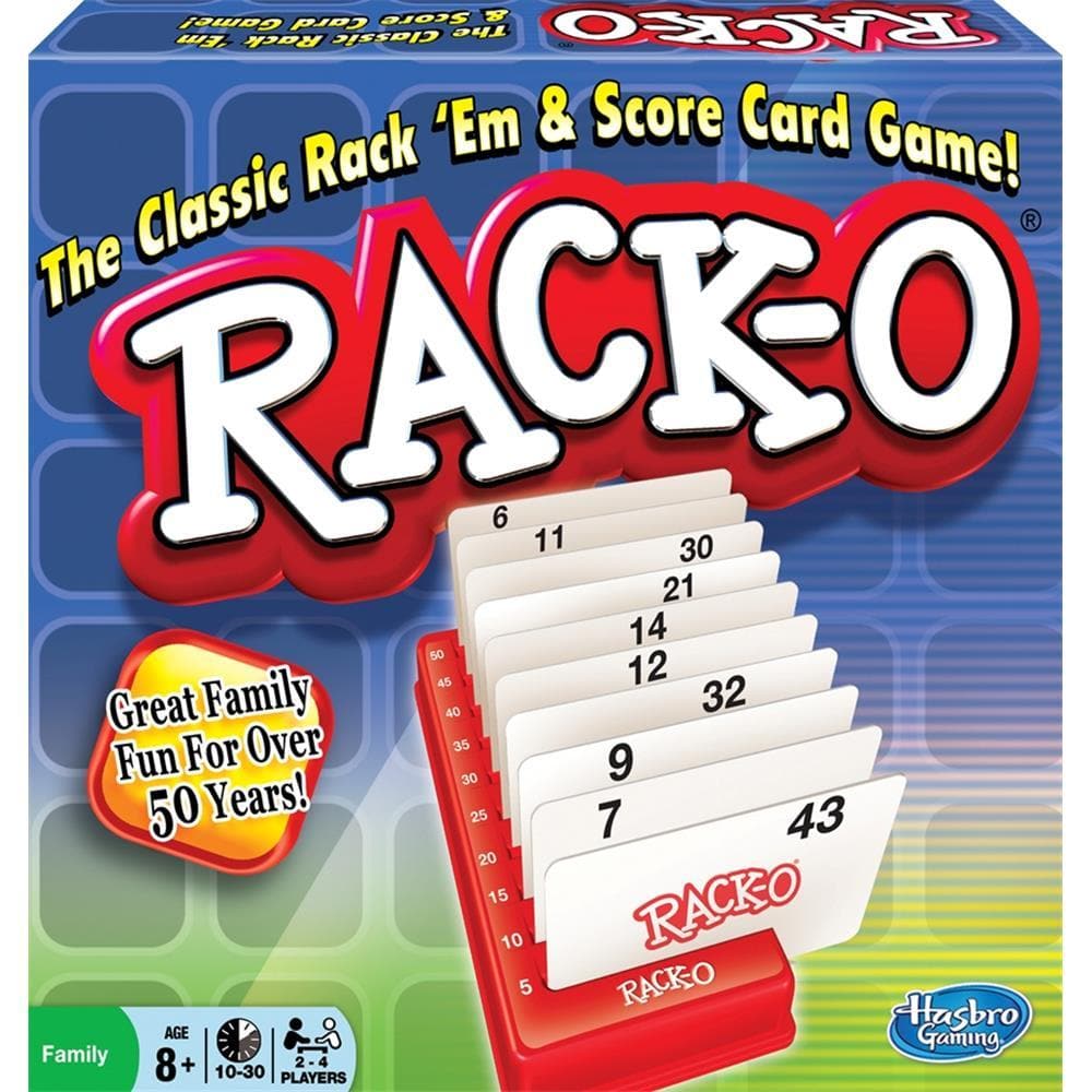 Racko Family Card Game by Winning Moves - Calendar Club 714043011410
