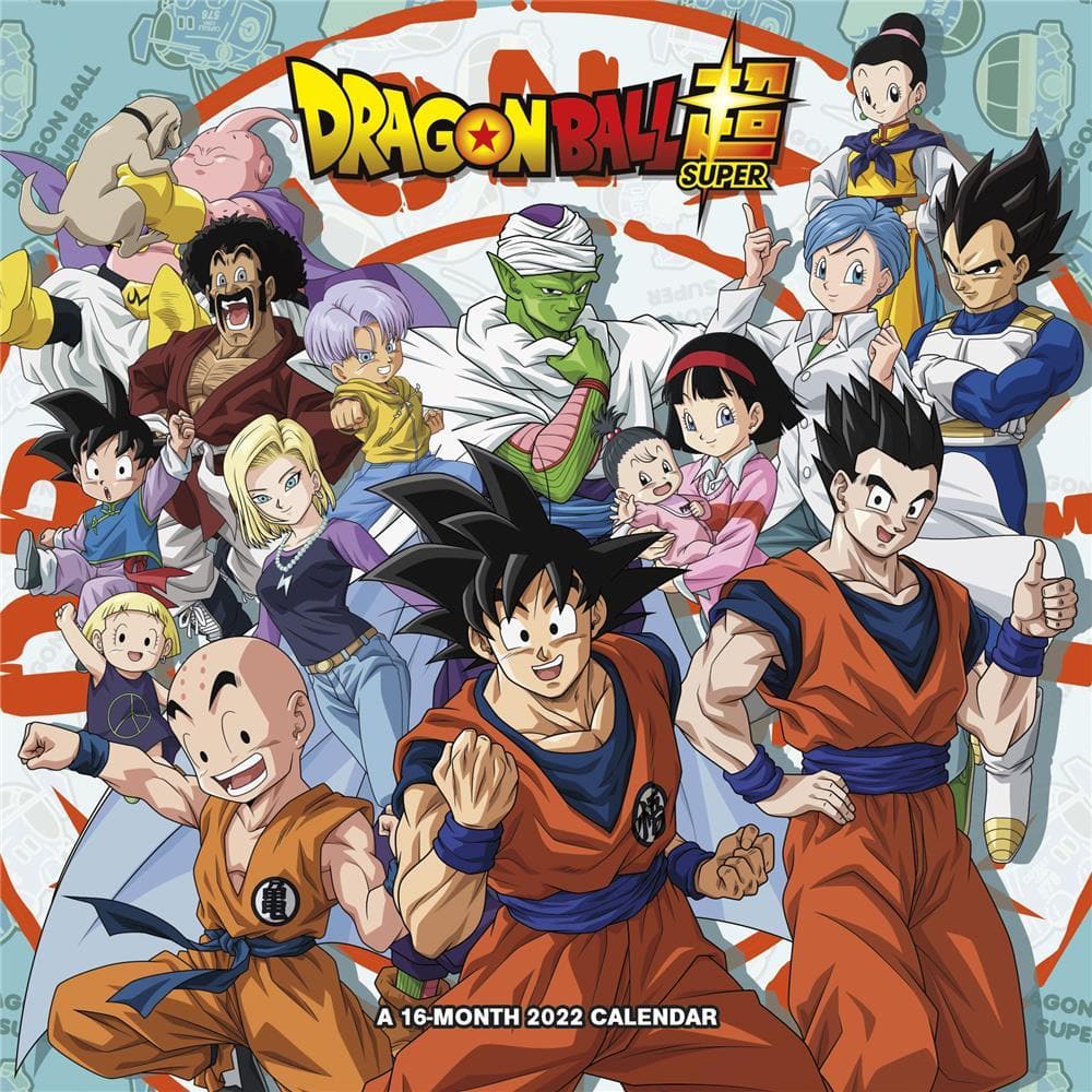 Dragon Ball Super 22 Wall Calendar Online Exclusive By Trends International Calendar Club Of Canada