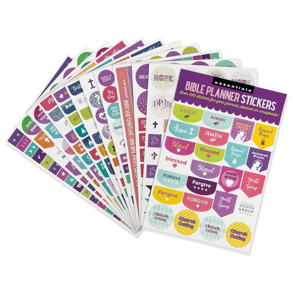  Essentials Month By Month Planner Stickers (set of 475  stickers): 9781441330765: Peter Pauper Press, Inc.: Office Products