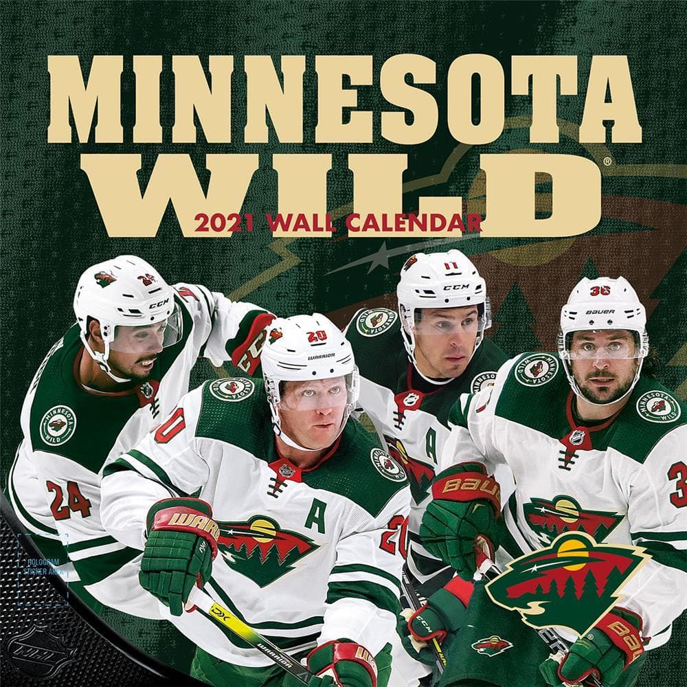 mn wild 2021 wall calendar Nhl Minnesota Wild 2021 Wall Calendar By The Lang Companies Inc mn wild 2021 wall calendar