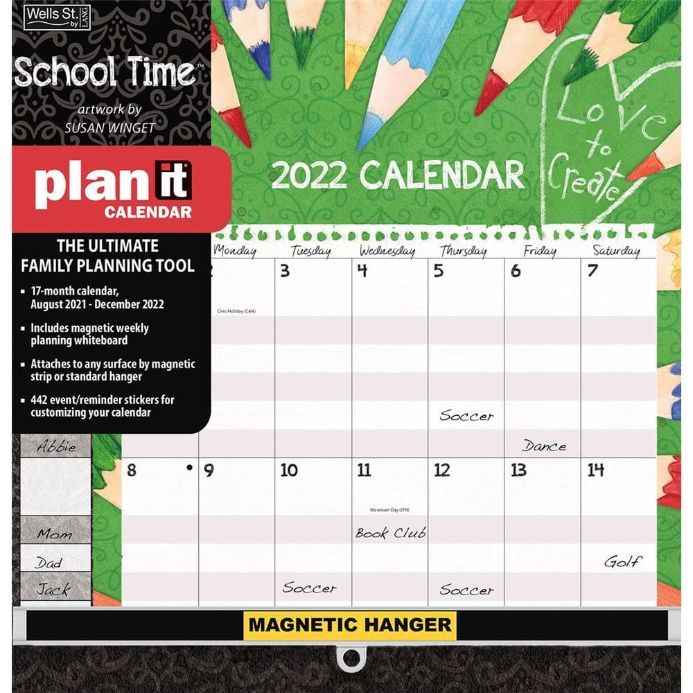 Plan It Calendars Tagged "Year_2022" Calendar Club Canada