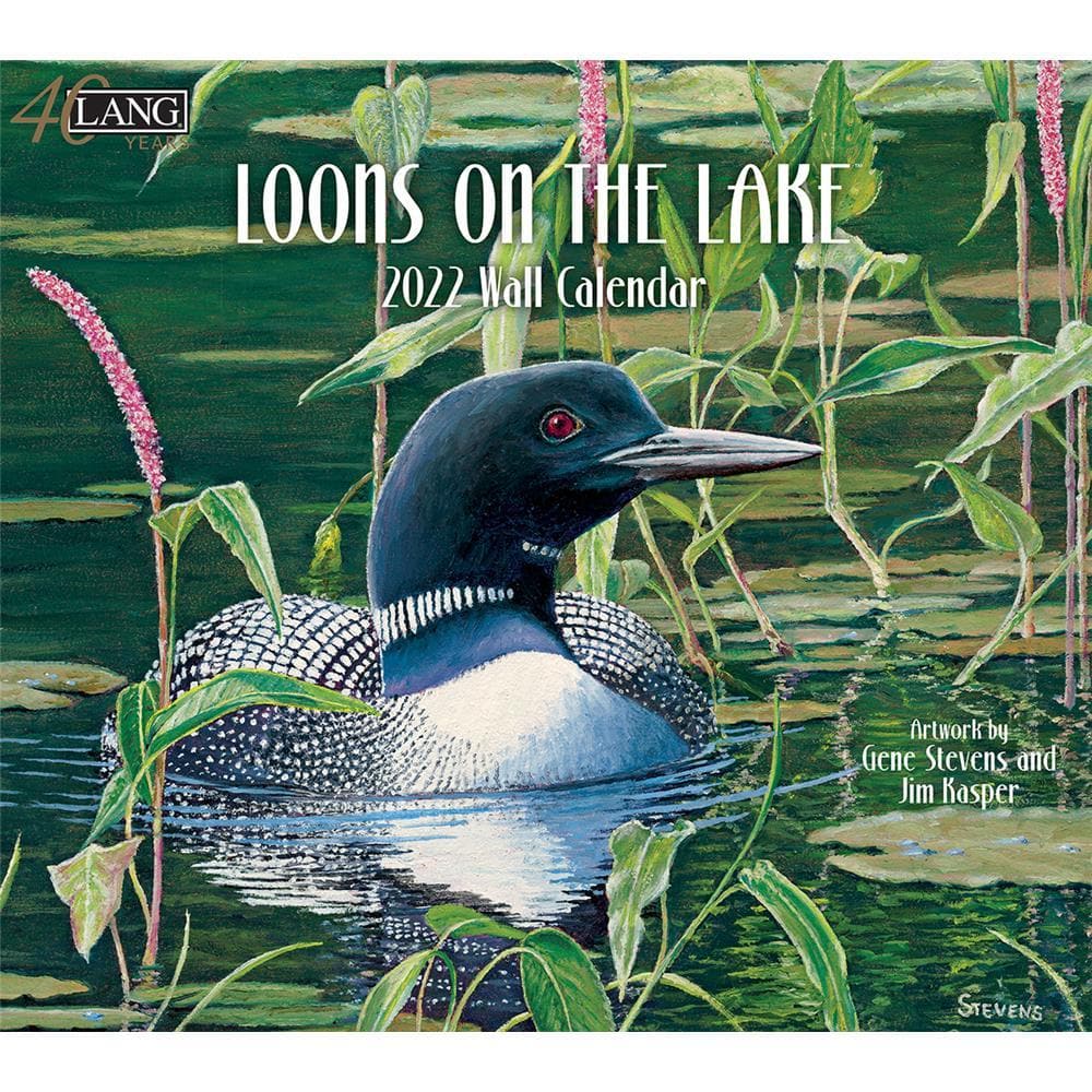 Loons On The Lake 2022 Wall Calendar By Lang | '9781469419442 – Calendar Club Of Canada