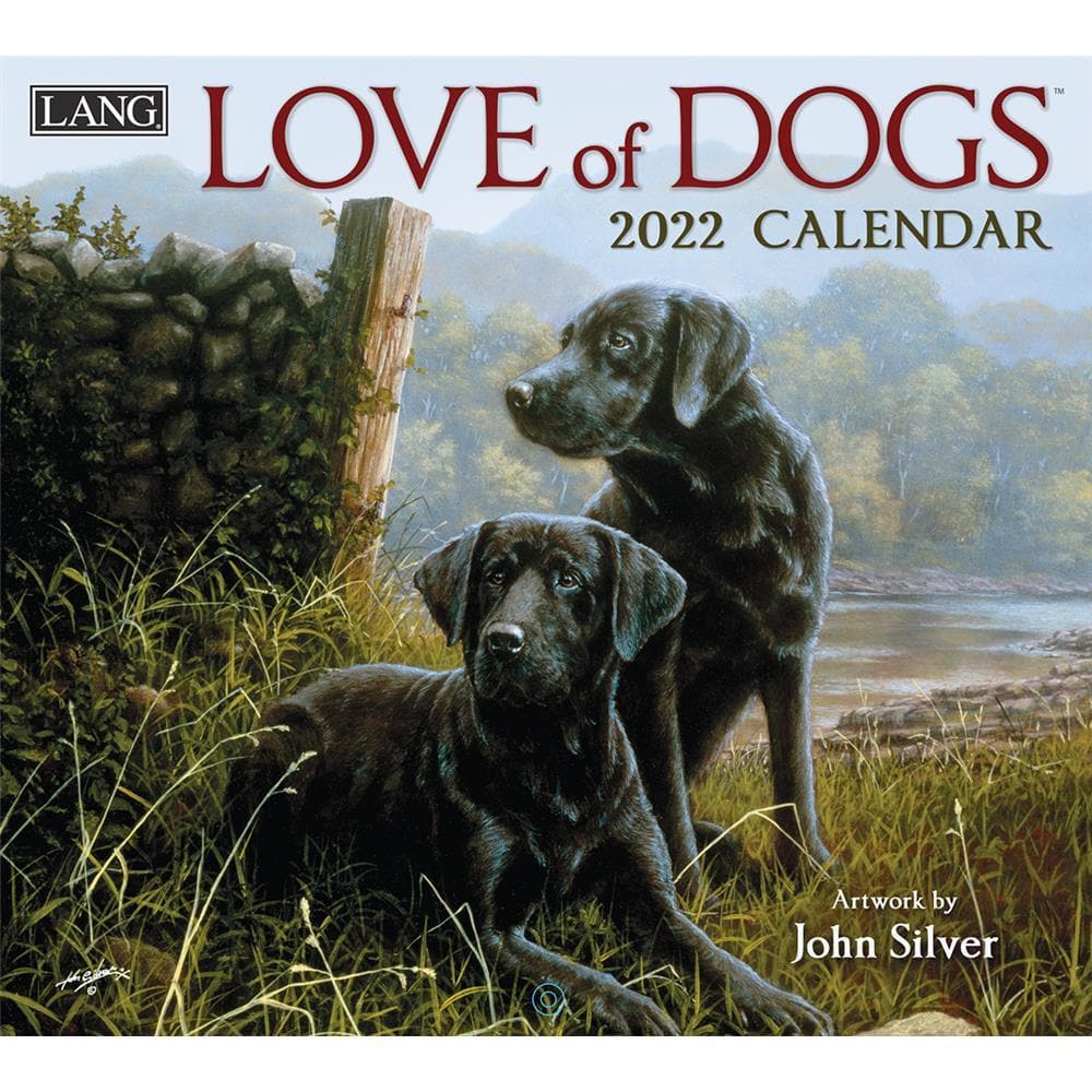 Love Of Dogs 2022 Wall Calendar By Lang | '9781469419466 – Calendar Club Of Canada