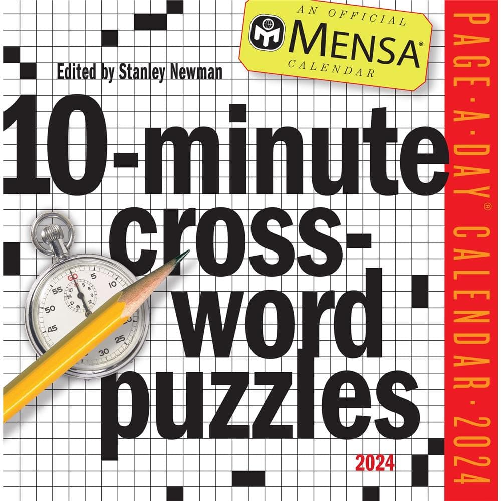 Will Shortz Games: Word Puzzles 2024 Day-to-Day Calendar: Fun