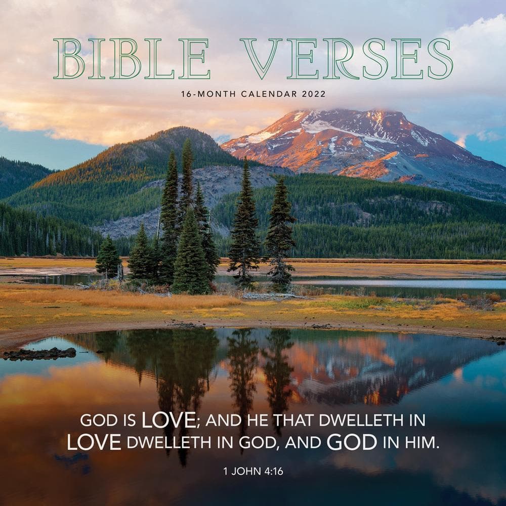 Bible Verses 2022 Wall Calendar By Carousel Calendars – Calendar Club Of Canada