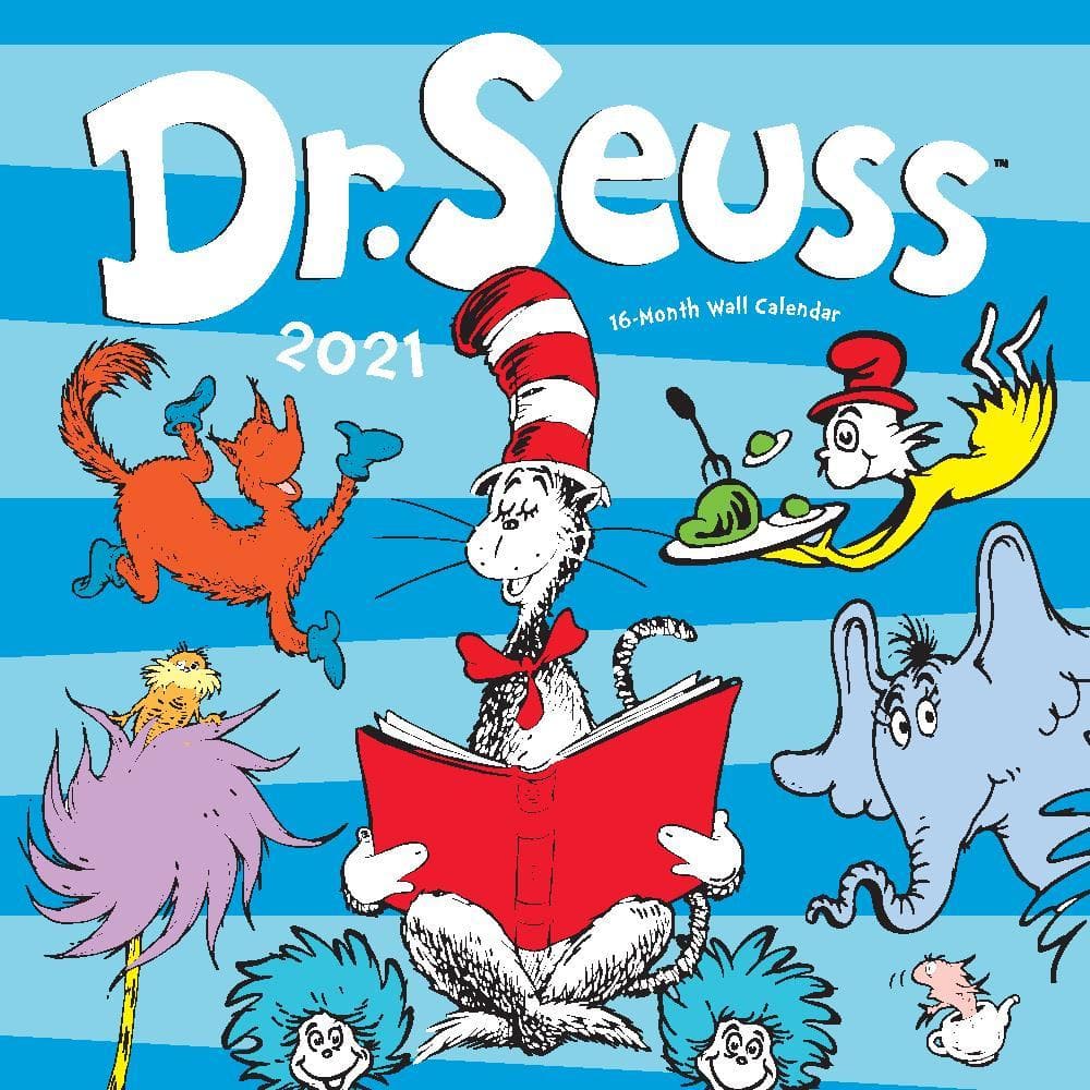 Dr. Seuss Dr Seuss 2021 Wall Calendar By Leap Year Publishing Llc