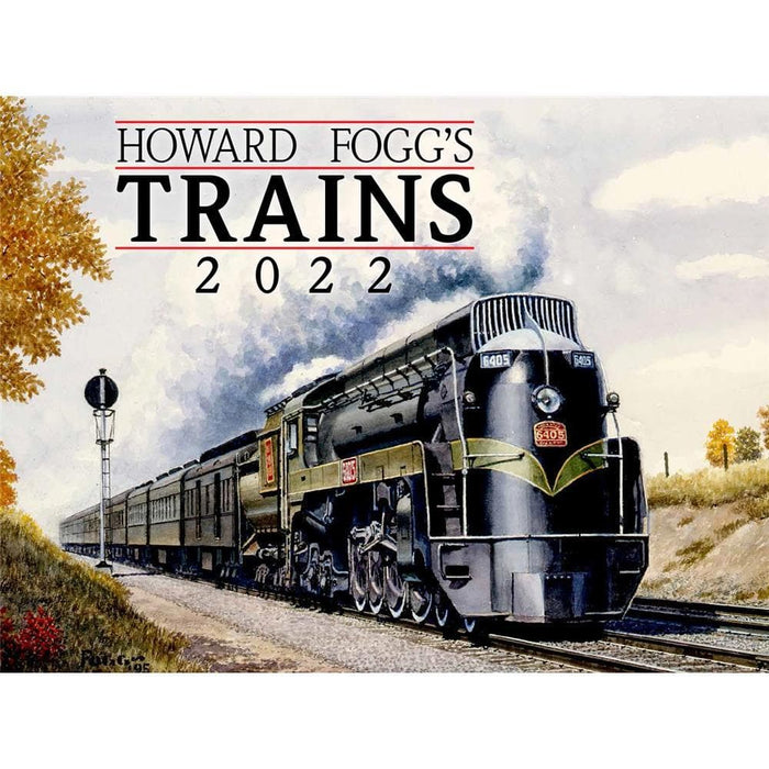 Trains Howard Foggs 2022 Wall Calendar By Tide Mark | '9781631143717 – Calendar Club Of Canada