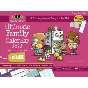 Motherword Deluxe 2022 Exclusive Wall Calendar By Acco Brands | 9781647061937 – Calendar Club Of Canada