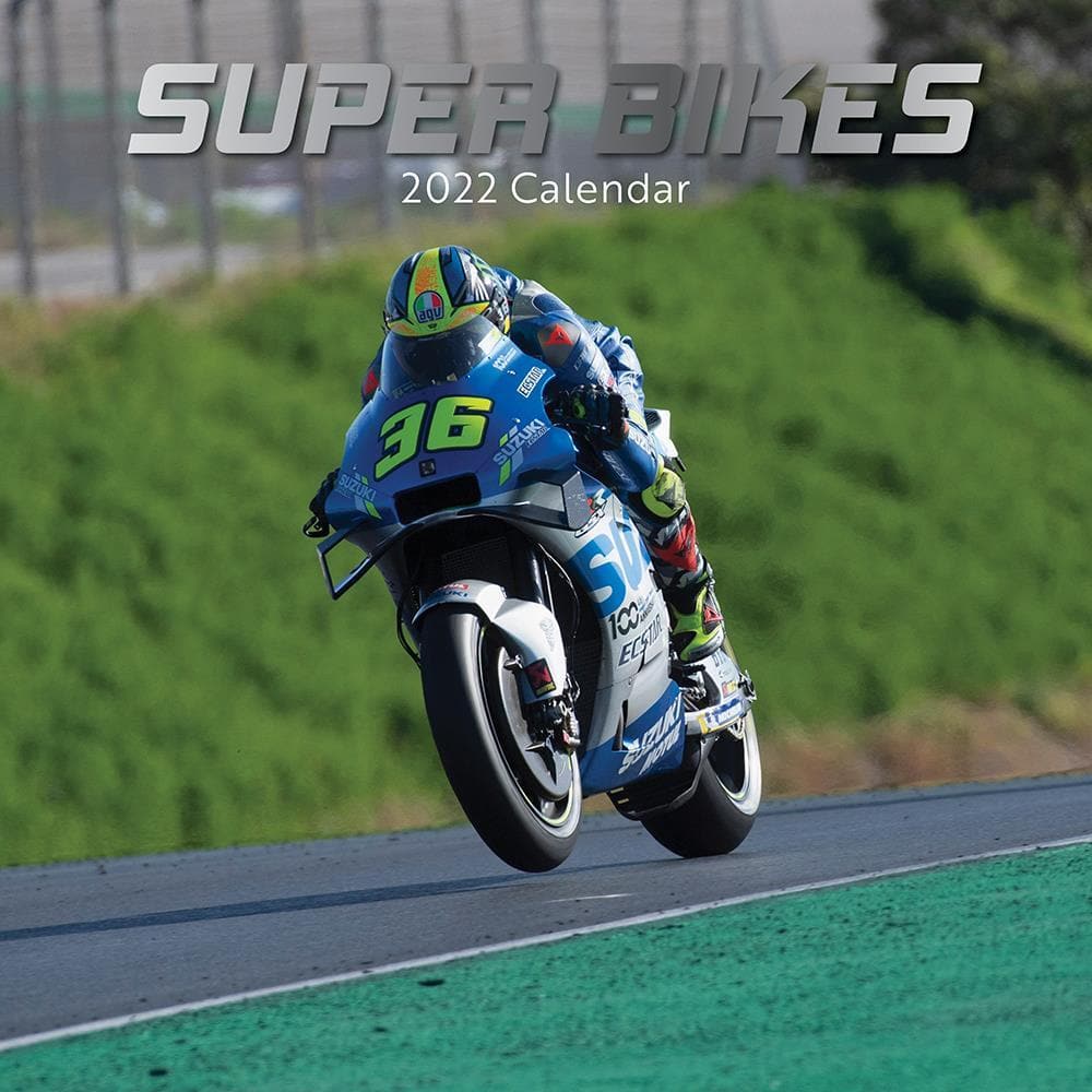 Super Bikes 2022 Wall Calendar By The Gifted Stationery Co Ltd | '9781800545328 – Calendar Club Of Canada