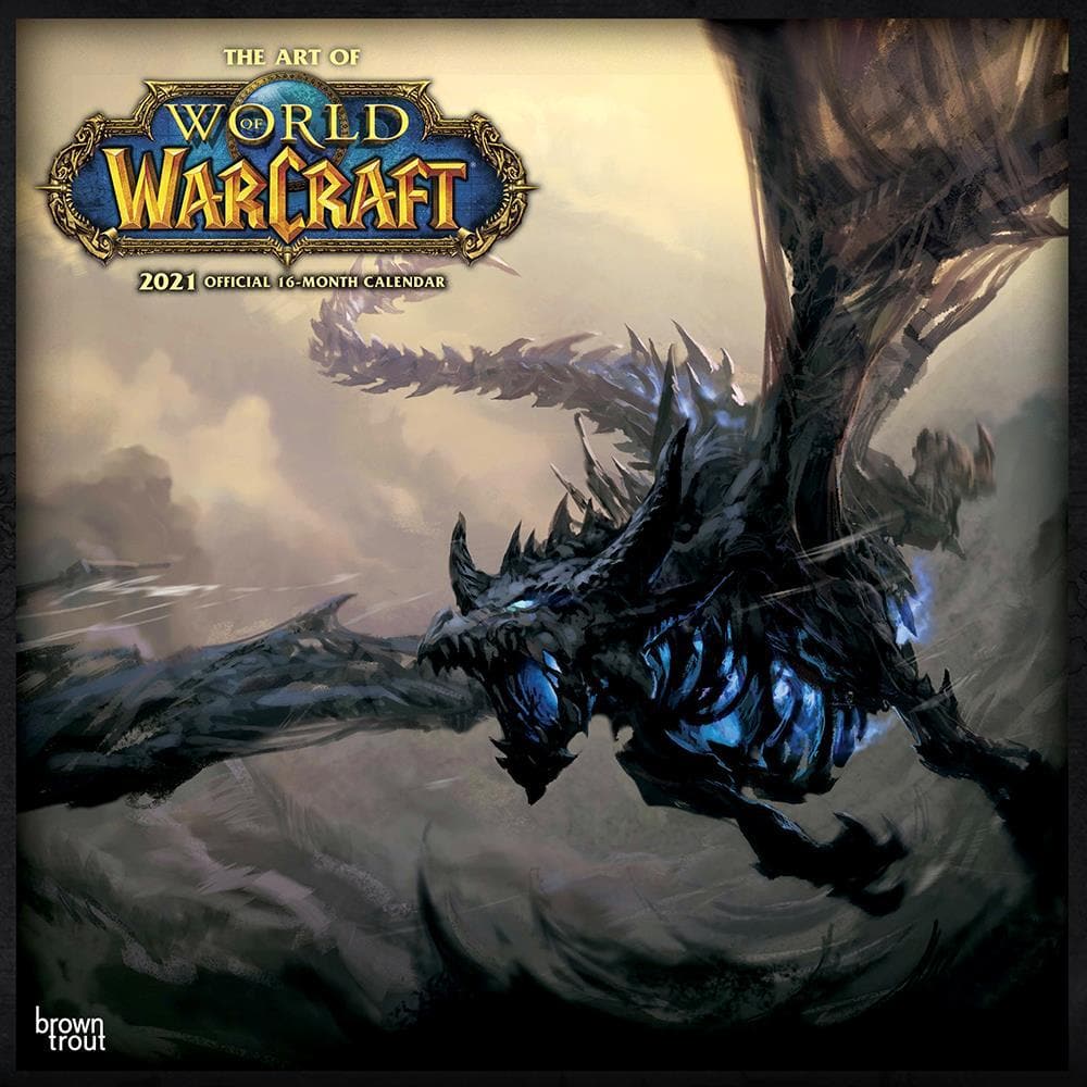 warcraft calendar 2021 World Of Warcraft 2021 Wall Calendar By Browntrout Calendar Club warcraft calendar 2021
