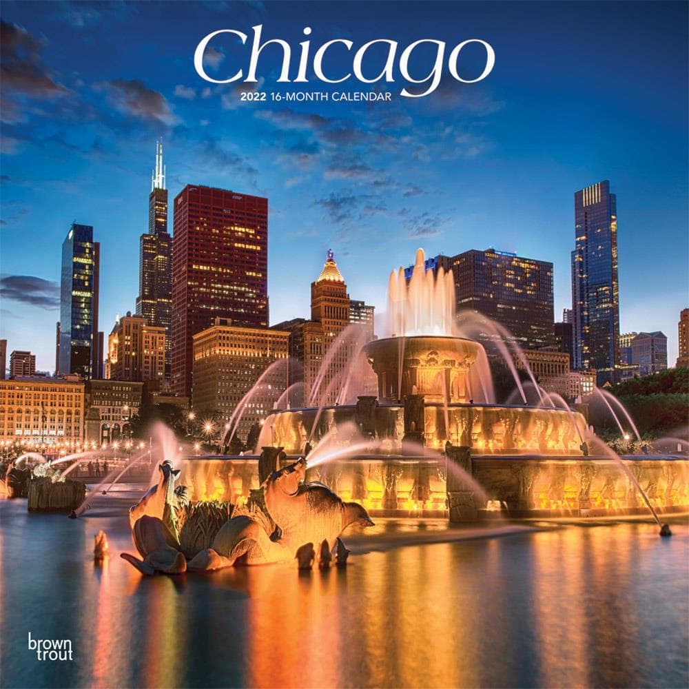 Chicago 2022 Wall Calendar By Browntrout | '9781975438579 – Calendar Club Of Canada