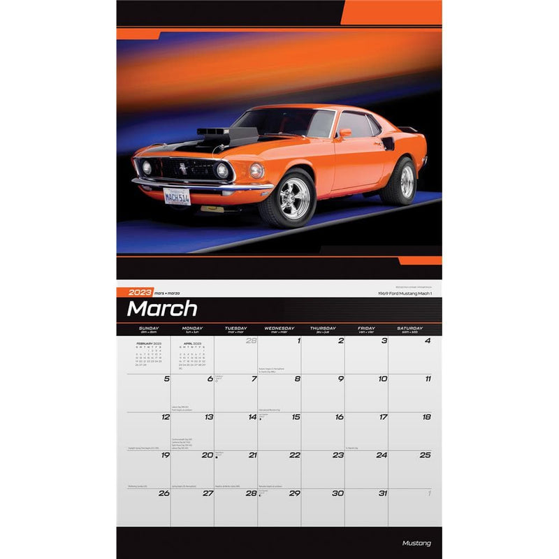 Mustang 2023 Wall Calendar product image