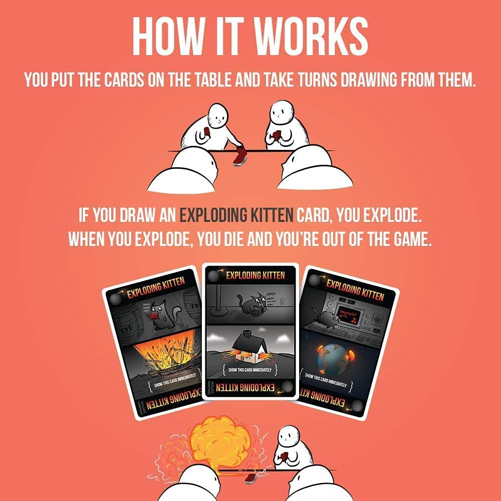 Pack Exploding Kittens + Unstable Unicorns Español / Diverti