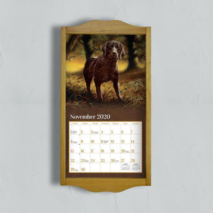 Solid Oak Lang Calendar Frame Calendar Club Calendar Club Canada