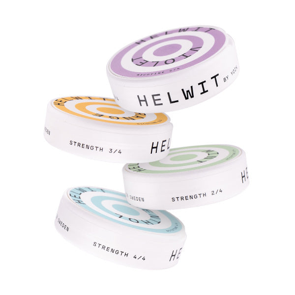 Helwit Nicotine Pouches Tubs