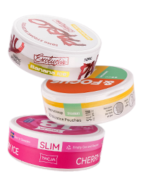 Example of Flavoured Nicotine Pouches Tubs