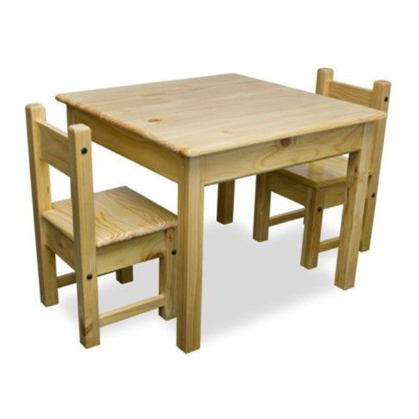 kids timber table