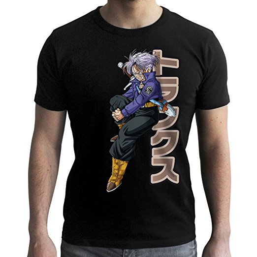 Dragon Ball Z Trunks Black T-Shirt – Geek Nation - We Ship to Bahrain