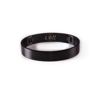 BG1200B B.Tiff Simplicity Black Anodized Stainless Steel Bangle Bracelet