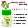 DARDGO Ayurvedic Stone Free Tablets: Natural Herbal Remedies for Kidney and Urinary Health Support - Harness the Power of Ayurveda to Promote Kidney Stone Prevention, Urinary Tract Wellness, and Overall Renal Health