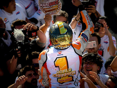 Marc Marquez 5ème champion MotoGP Niveau-7 2018