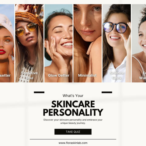 Take the Quiz and find out!  Skincare isn't one-size-fits-all. Discover your skincare personality and embrace your unique beauty journey.