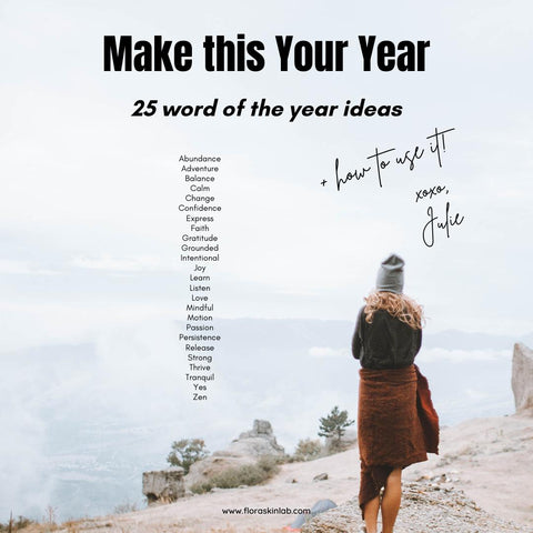 make this your year- 25 ideas for the word of the year