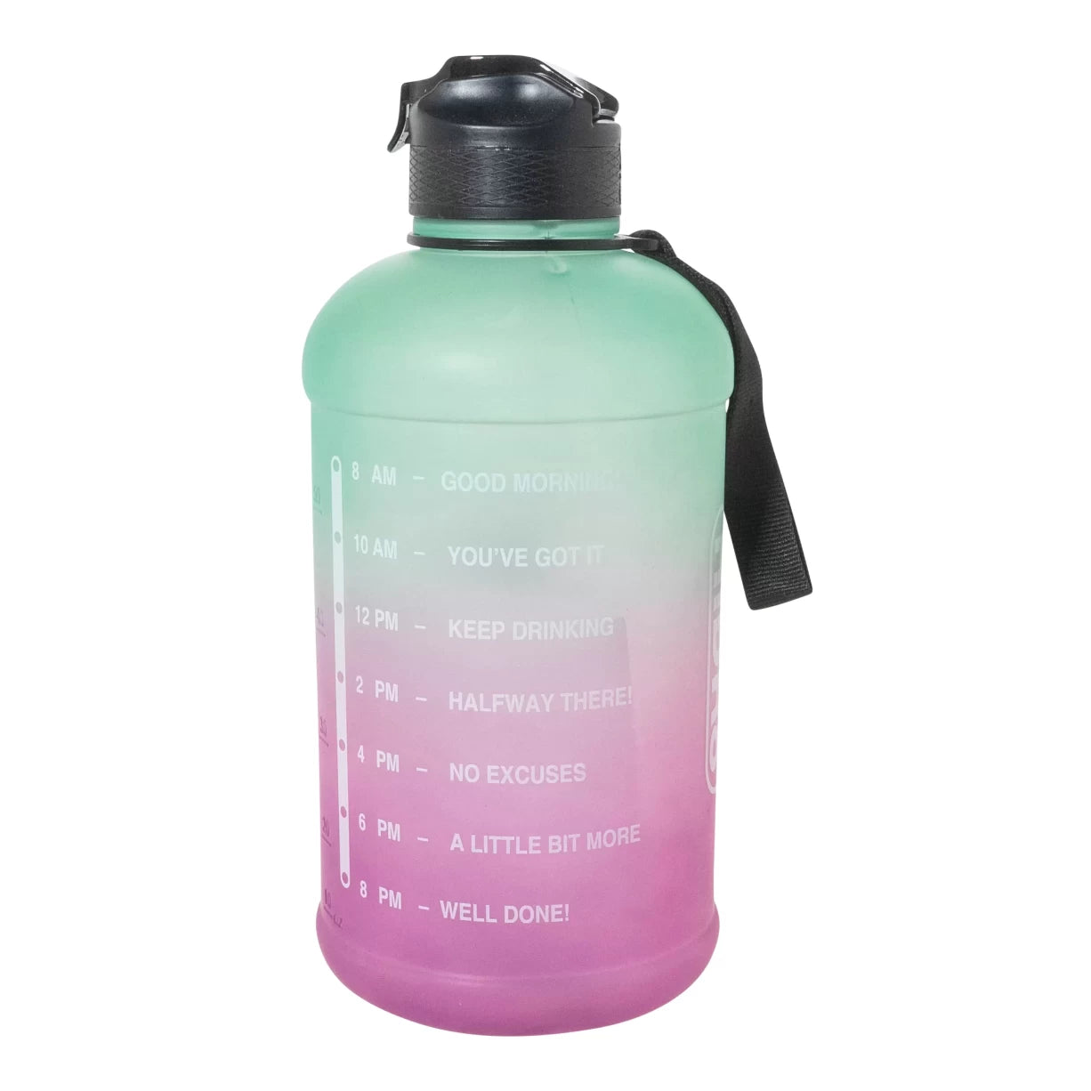 image of HiDr8 73oz Flip Top Motivational Bottle