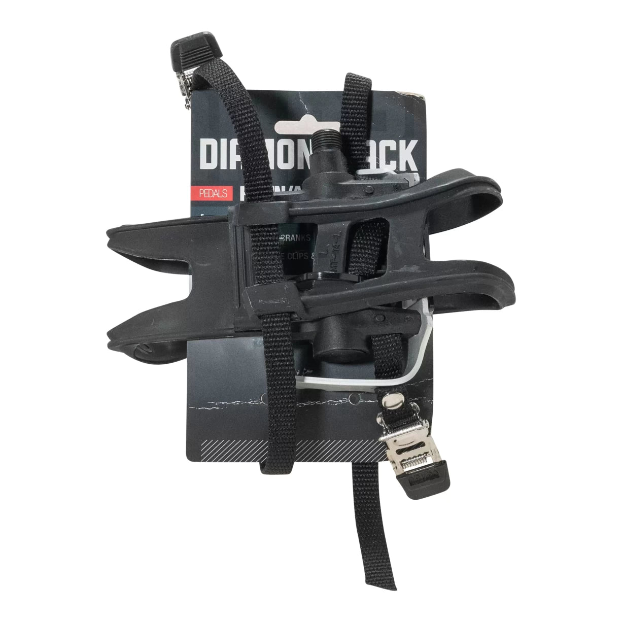 image of Diamondback Pedals with Clips and Straps